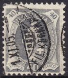 1899  Freimarken: Stehende Helvetia - Farbänderungen