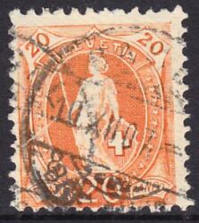 1905  Freimarken: Stehende Helvetia