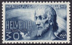 1927  "Pro Juventute": Nikolaus von Flüe