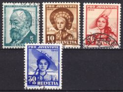 1940  "Pro Juventute": Trachten