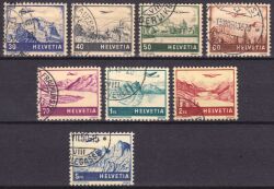 1941  Flugzeug über Landschaften
