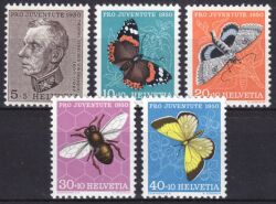 1950  "Pro Juventute": Insekten