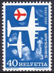 1956  25 Jahre Fluggesellschaft Swissair