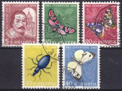 1956  "Pro Juventute": Insekten