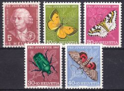 1957  "Pro Juventute": Insekten