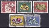 1958  "Pro Patria": Mineralien und Versteinerungen