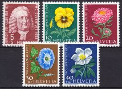 1958  "Pro Juventute": Wiesen- und Gartenblumen