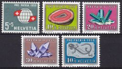 1959  "Pro Patria": Mineralien und Versteinerungen