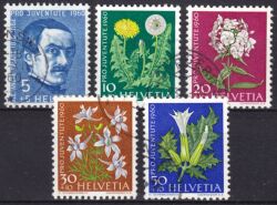 1960  "Pro Juventute": Wiesen- und Gartenblumen