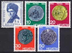 1962  "Pro Patria": Münzen