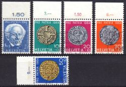 1964  "Pro Patria": Münzen