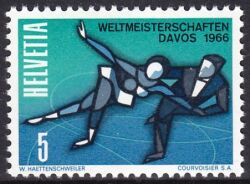 1965  Eiskunstlauf-Weltmeisterschaft in Davos 1966