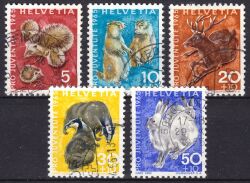1965  "Pro Juventute": Wildtiere