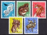 1966  "Pro Juventute": Wildtiere