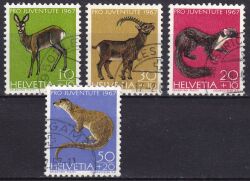 1967  "Pro Juventute": Wildtiere