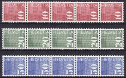 1970  Freimarken für Wertzeichengeber aus Rolle