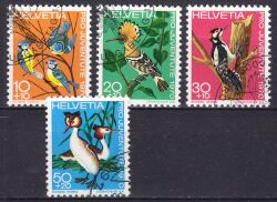 1970  "Pro Juventute": Einheimische Vögel