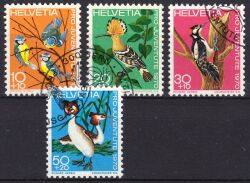1970  "Pro Juventute": Einheimische Vögel
