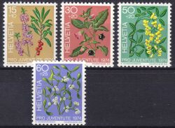 1974  "Pro Juventute": Giftpflanzen des Waldes