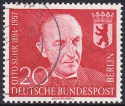 1958  Todestag von Prof. Otto Suhr