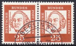 1961  Freimarken: Bedeutende Deutsche aus Bogen