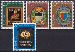 1981  "Pro Patria": Postschilder