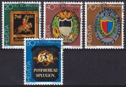 1981  "Pro Patria": Postschilder