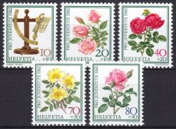 1982  "Pro Juventute": Tag der Briefmarke - Rosen