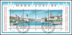 1984  Nationale Briefmarkenausstellung NABA Zri `84