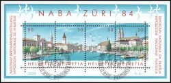 1984  Nationale Briefmarkenausstellung NABA Züri `84