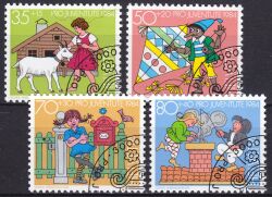 1984  "Pro Juventute": Figuren aus Kinderbüchern