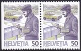 1987  Freimarken: Postbeförderung aus Markenheftchen