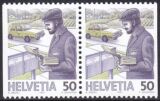1987  Freimarken: Postbeförderung aus Markenheftchen