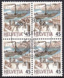 1987  Freimarken: Postbeförderung - Schiffspost