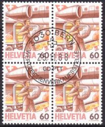 1987  Freimarken: Postbeförderung - Flugpost