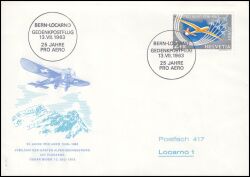 1963  "Pro-Aero" Gedenkpostflüge