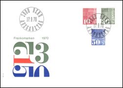 1970  Freimarken für Wertzeichengeber