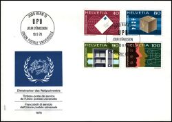 1976  Tätigkeitsbereiche des Weltpostvereins (UPU)