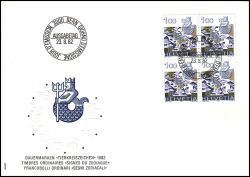 1982  Freimarken: Tierkreiszeichen und Landschaften