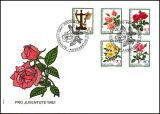 1982  "Pro Juventute": Tag der Briefmarke - Rosen