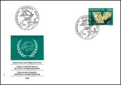 1983  Tätigkeitsbereiche des Weltpostvereins (UPU)