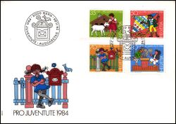 1984  "Pro Juventute": Figuren aus Kinderbüchern