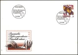 1986  Freimarken: Postbefrderung - Postfourgon