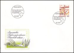 1987  Freimarken: Postbefrderung - Flugpostverladung