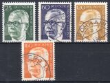 1971  Freimarken: Bundesprsident Gustav Heinemann