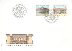 1990  Europa: Postalische Einrichtungen