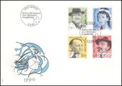 1990  Porträtmarken