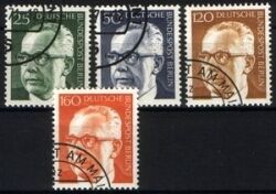 1971  Freimarken: Bundespräsident Gustav Heinemann