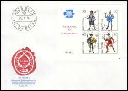 1974  Internationale Briefmarkenausstellung INTERNABA `74