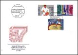 1987  Jahrgang - Ersttagsbriefe